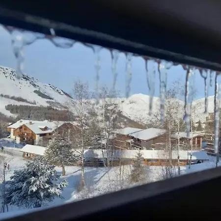 Apartmán 3 Etoiles 6 Pers Au Pied Des Pistes Vue Spendide Sur La Montagne Les 2 Alpes 1800 M *